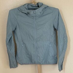 Uniqlo Lightweight UV Protection Jacket Size Small Women’s Blue Windbreaker